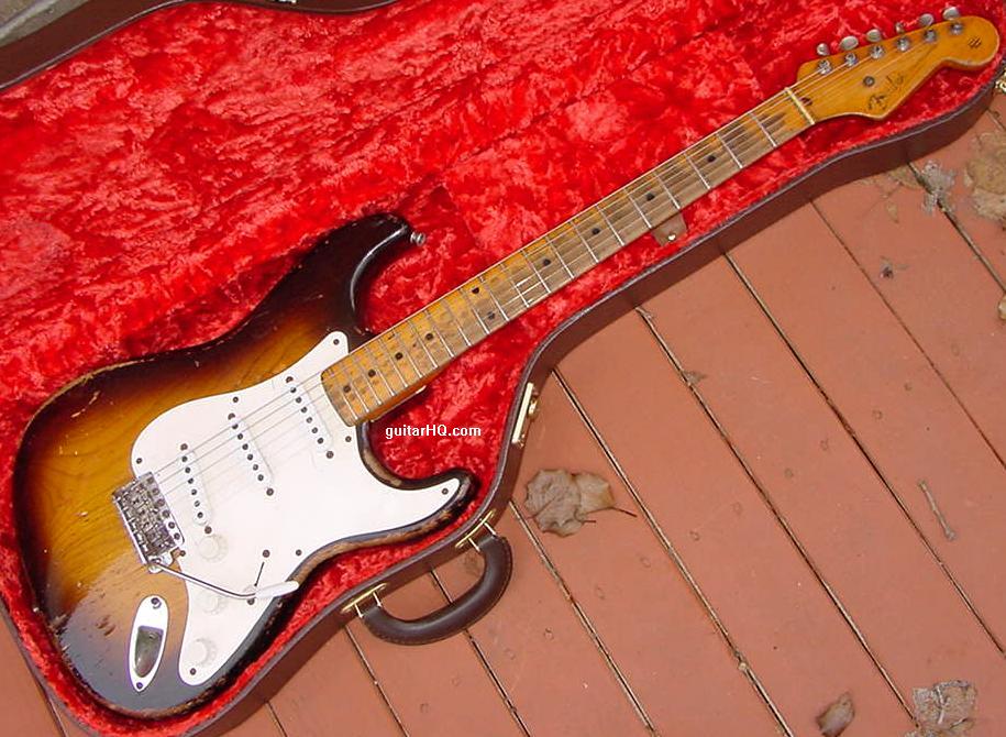 1954 Fender Stratocaster guitar 54 Fender Strat guitar collector