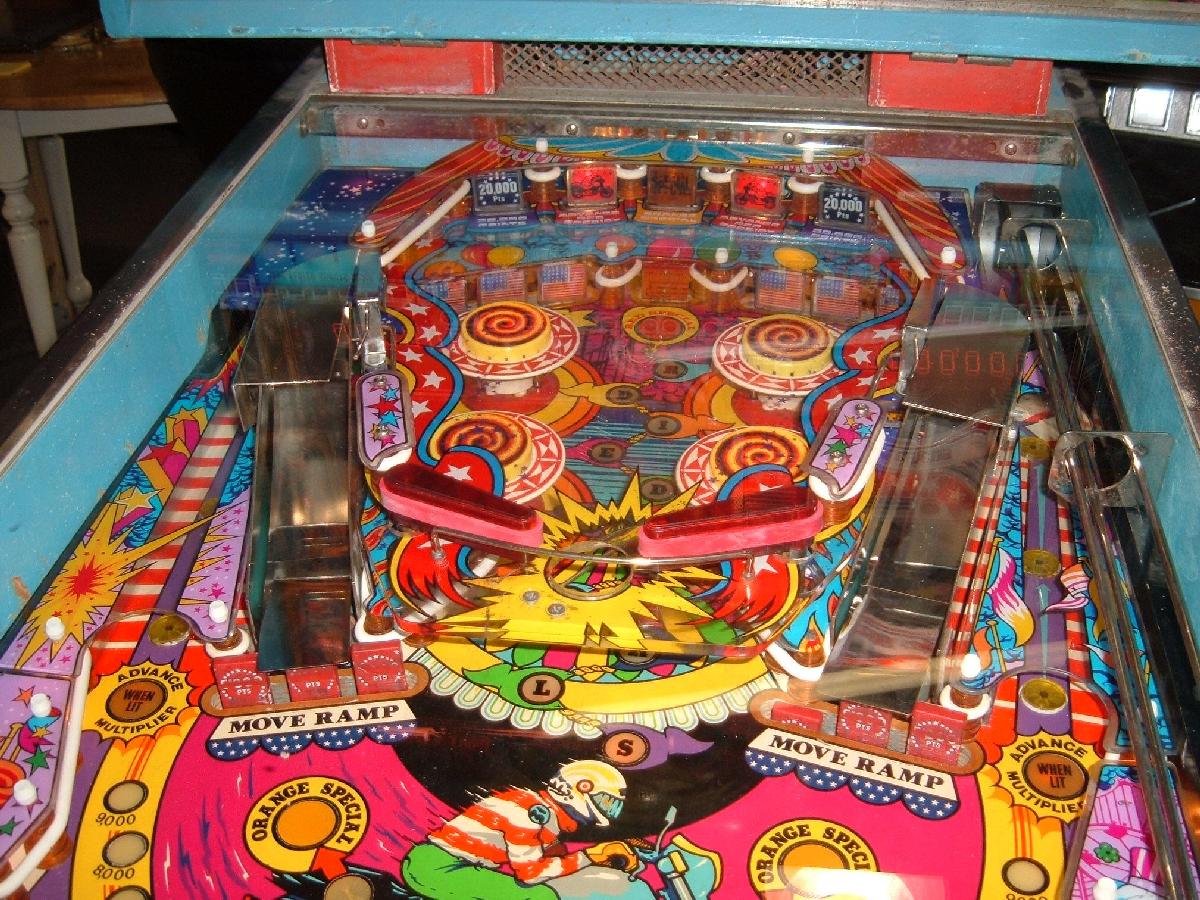 zaccaria pinball first power up