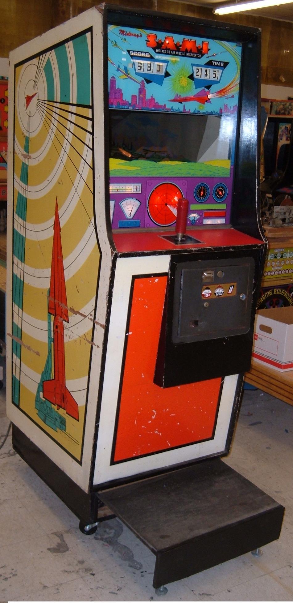 1970 Midway SAMI S.A.M.I. coin operated arcade game